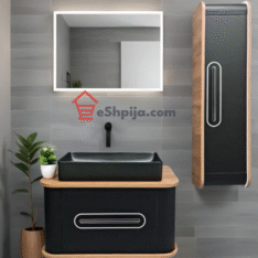 Dollap Boltana Black 80 Cm