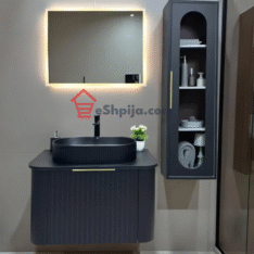 Dollap Porto Black 80 Cm